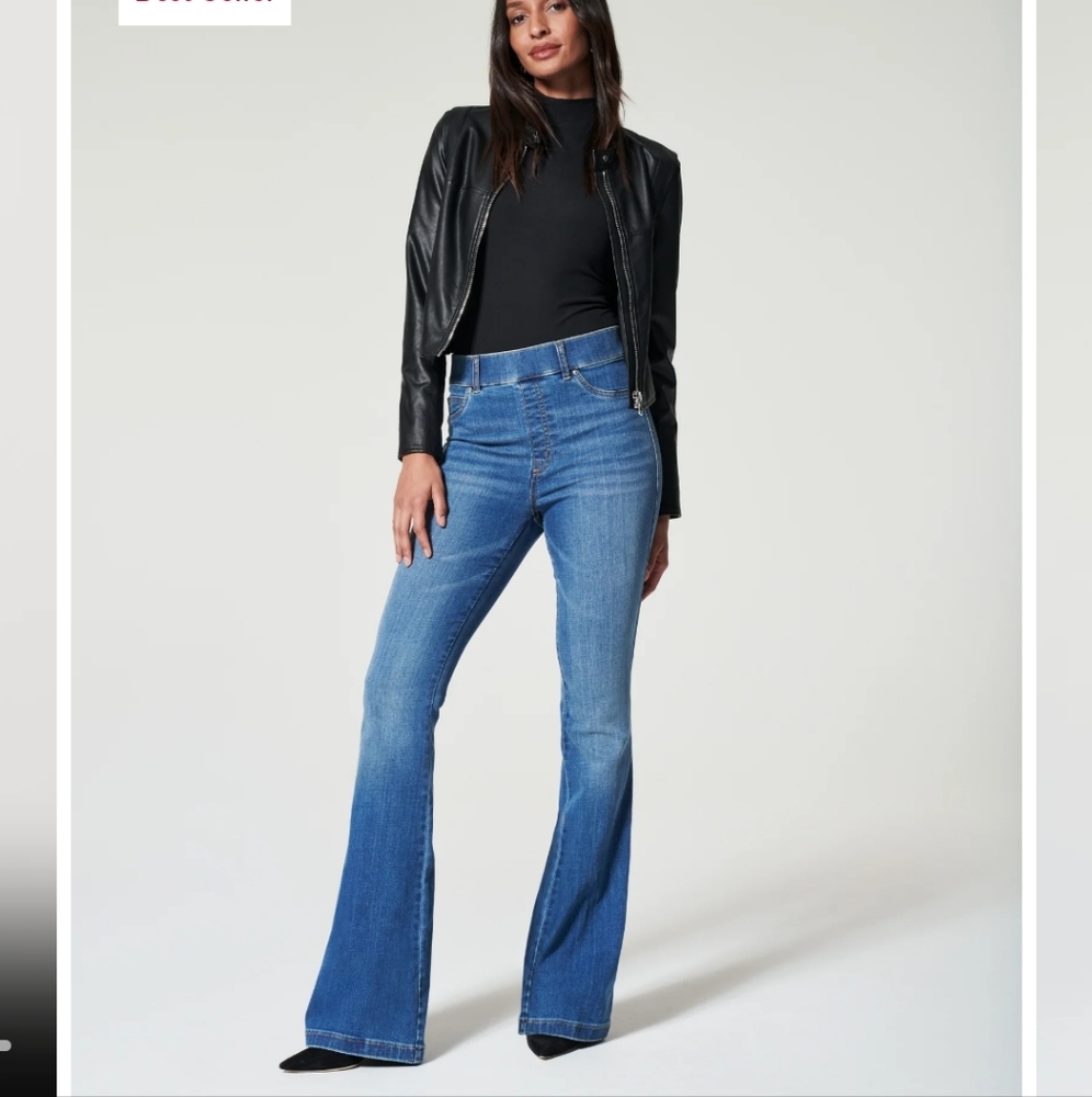 🆕 SPANX VINTAGE INDIGO FLARE JEANS